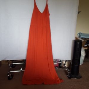 Old Navy Coral Maxi Dress, Size 3X